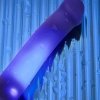 GLOW-LED DILDO PURPLE - M